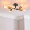Dunelm Kacy Flush Ceiling Fitting 2 Dunelm Kacy Flush Ceiling Fitting -Lighting Heaven 30713609