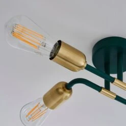 Dunelm Kacy Flush Ceiling Fitting 9 Dunelm Kacy Flush Ceiling Fitting -Lighting Heaven 30713609 alt02