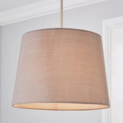 Dunelm Mariah Faux Silk 30cm Slight Tapered Lamp Shade