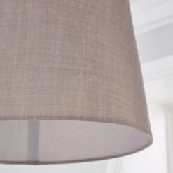 Dunelm Mariah Faux Silk 30cm Slight Tapered Lamp Shade -Lighting Heaven 30713661 alt02