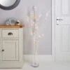 Dunelm White Eucalyptus Twig Light