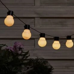 Dunelm 5m 20 LED Festoon Outdoor String Lights