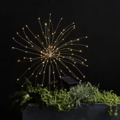 Dunelm Starburst Solar Outdoor Stake Lights