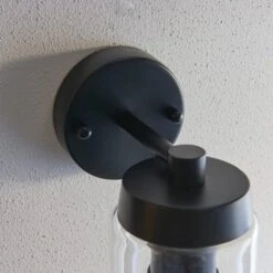 Dunelm Ellison Matt Black Outdoor Wall Light -Lighting Heaven 30730431 alt04