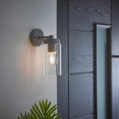 Dunelm Ellison Matt Grey Outdoor Wall Light 10 Dunelm Ellison Matt Grey Outdoor Wall Light -Lighting Heaven 30730432 alt02