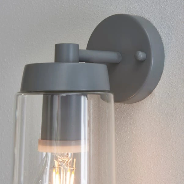 Dunelm Ellison Matt Grey Outdoor Wall Light 7 Dunelm Ellison Matt Grey Outdoor Wall Light - Image 5