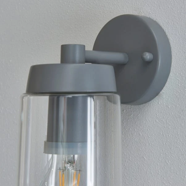 Dunelm Ellison Matt Grey Outdoor Wall Light 8 Dunelm Ellison Matt Grey Outdoor Wall Light - Image 6