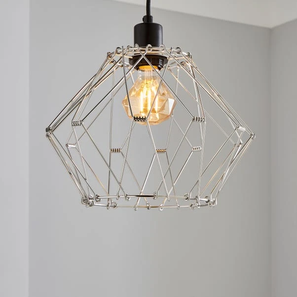 Dunelm Frances Easy Fit Pendant Shade 3 Dunelm Frances Easy Fit Pendant Shade