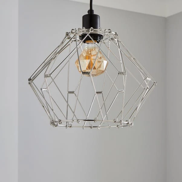 Dunelm Frances Easy Fit Pendant Shade 4 Dunelm Frances Easy Fit Pendant Shade - Image 2