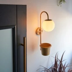 Dunelm Naomi Outdoor Plant Pot Wall Light 13 Dunelm Naomi Outdoor Plant Pot Wall Light -Lighting Heaven 30730444 alt05