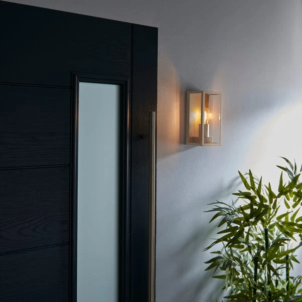 Dunelm London Gold Industrial Outdoor Wall Light 6 Dunelm London Gold Industrial Outdoor Wall Light - Image 4