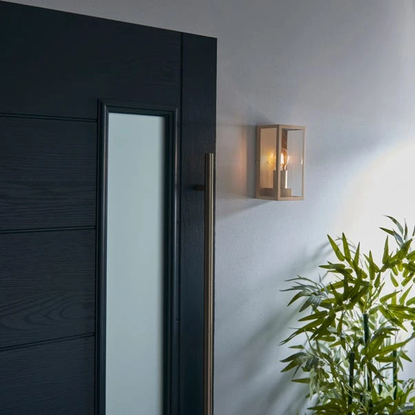 Dunelm London Gold Industrial Outdoor Wall Light 7 Dunelm London Gold Industrial Outdoor Wall Light - Image 5