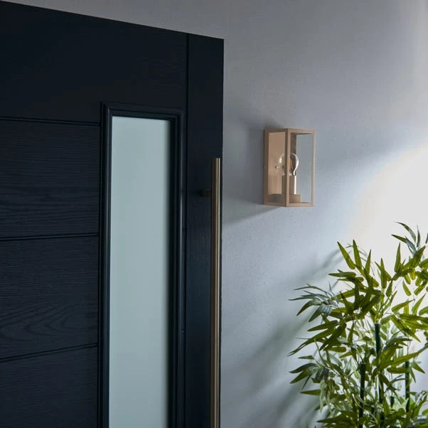 Dunelm London Gold Industrial Outdoor Wall Light 8 Dunelm London Gold Industrial Outdoor Wall Light - Image 6