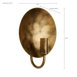 Dunelm Reflect Easy Fit Plug In Wall Light -Lighting Heaven 30730510 alt07