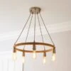 Dunelm Shelley Rope 5 Light Ceiling Fitting -Lighting Heaven 30730532