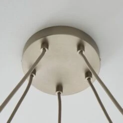 Dunelm Shelley Rope 5 Light Ceiling Fitting 11 Dunelm Shelley Rope 5 Light Ceiling Fitting -Lighting Heaven 30730532 alt03