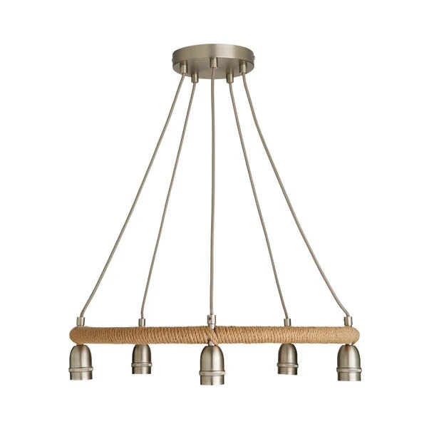 Dunelm Shelley Rope 5 Light Ceiling Fitting 7 Dunelm Shelley Rope 5 Light Ceiling Fitting - Image 5
