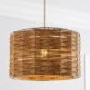 Dunelm Shelley Rope Lamp Shade Natural -Lighting Heaven 30730535