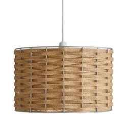 Dunelm Shelley Rope Lamp Shade Natural -Lighting Heaven 30730535 alt03