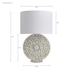 Dunelm Samira Table Lamp -Lighting Heaven 30730551 alt07