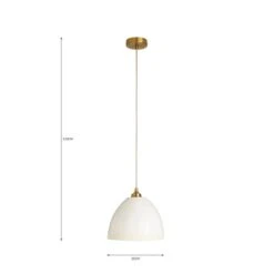 Churchgate Harby 1 Light 25cm Ceiling Fitting -Lighting Heaven 30730565 alt07