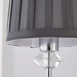 Dorma Genevieve Grey Wall Light 10 Dorma Genevieve Grey Wall Light -Lighting Heaven 30730571 alt02