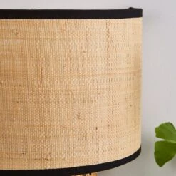 Dunelm Malika Cane Easy Fit Plug In Wall Light -Lighting Heaven 30730582 alt03