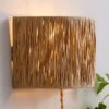 Dunelm Ruolan Raffia Wall Light -Lighting Heaven 30730584