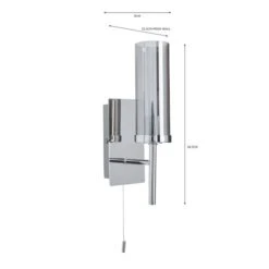 Hotel Chelsea Bathroom Wall Light -Lighting Heaven 30731132 alt07