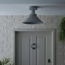 Dunelm Houston Outdoor Porch Ceiling Fitting -Lighting Heaven 30731134 alt05