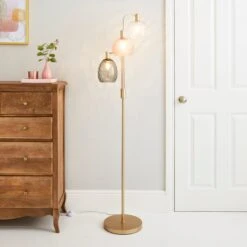 Dunelm Elodie 3 Light Floor Lamp