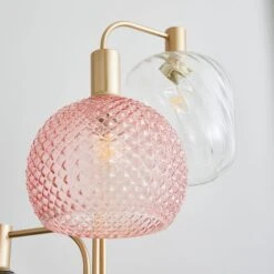 Dunelm Elodie 3 Light Floor Lamp -Lighting Heaven 30731174 alt02