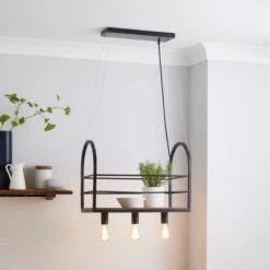 Dunelm Ender 3 Light Diner Fitting