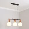 Dunelm Joan 3 Light Diner Fitting -Lighting Heaven 30731183