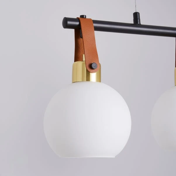 Dunelm Joan 3 Light Diner Fitting 5 Dunelm Joan 3 Light Diner Fitting - Image 3