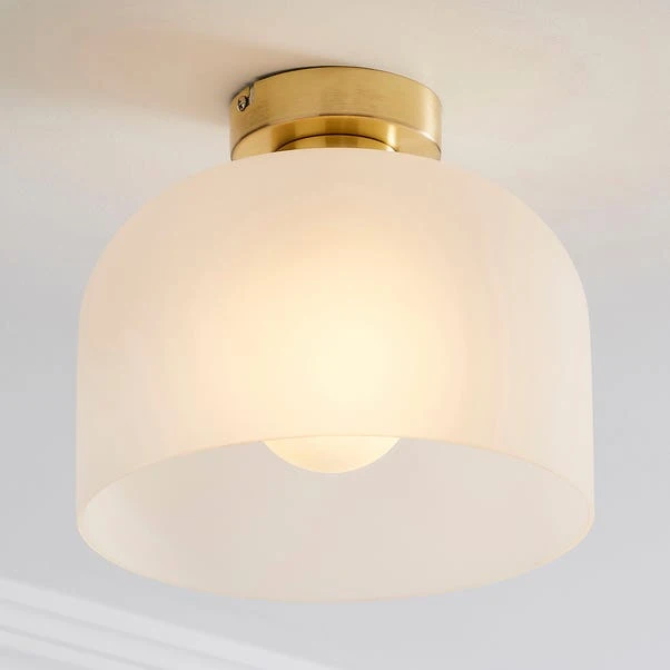 Dunelm Palazzo Gold Effect 1 Light Flush Ceiling Fitting 2 Dunelm Palazzo Gold Effect 1 Light Flush Ceiling Fitting