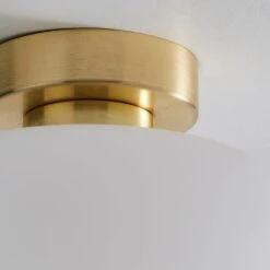 Dunelm Palazzo Gold Effect 1 Light Flush Ceiling Fitting 9 Dunelm Palazzo Gold Effect 1 Light Flush Ceiling Fitting -Lighting Heaven 30731203 alt02