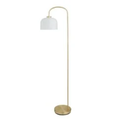 Dunelm Palazzo Gold Effect Floor Lamp -Lighting Heaven 30731205 alt05