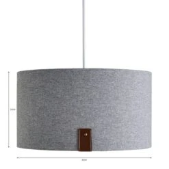 Dunelm Dorrian 40cm Drum Shade 9 Dunelm Dorrian 40cm Drum Shade -Lighting Heaven 30731209 alt07