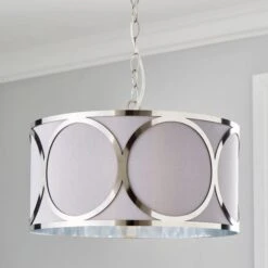 Dunelm Delphi 1 Light Pendant Ceiling Fitting -Lighting Heaven 30731220 alt01