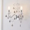 Dunelm Sophy 2 Light Wall Light -Lighting Heaven 30731224