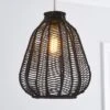 Dunelm Kylo Woven String Easy Fit Pendant -Lighting Heaven 30731225