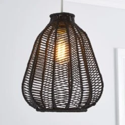 Dunelm Kylo Woven String Easy Fit Pendant