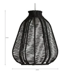 Dunelm Kylo Woven String Easy Fit Pendant -Lighting Heaven 30731225 alt07
