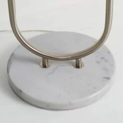 Dunelm Carrara Marble Base Floor Lamp With Table -Lighting Heaven 30731228 alt03