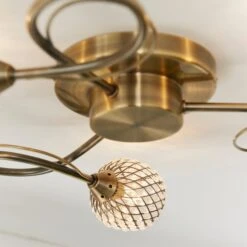 Vogue Lighting Vogue Malden 3 Light Flush Ceiling Fitting 11 Vogue Lighting Vogue Malden 3 Light Flush Ceiling Fitting -Lighting Heaven 30742697 alt03