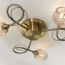 Vogue Lighting Vogue Malden 3 Light Flush Ceiling Fitting 13 Vogue Lighting Vogue Malden 3 Light Flush Ceiling Fitting -Lighting Heaven 30742697 alt05