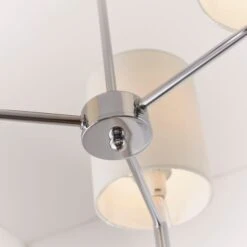 Vogue Lighting Vogue Dewey Chrome 3 Light Flush Ceiling Fitting -Lighting Heaven 30743005 alt04