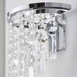 Dunelm Bel Air Bathroom Wall Light 11 Dunelm Bel Air Bathroom Wall Light -Lighting Heaven 30752903 alt03