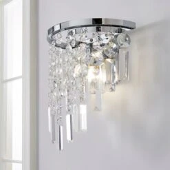 Dunelm Bel Air Bathroom Wall Light 12 Dunelm Bel Air Bathroom Wall Light -Lighting Heaven 30752903 alt04